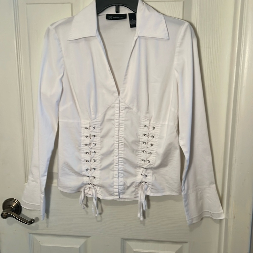 White Inc blouse, size 6